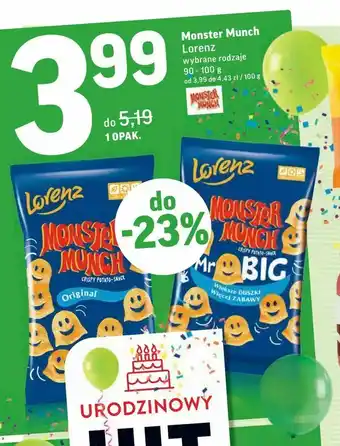 Intermarche Monster Munch oferta