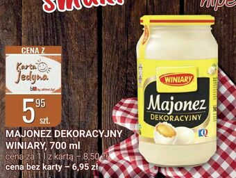 bi1 Majonez dekoracyjny winiary, 700 ml oferta