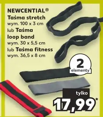 Kaufland NEWCENTIAL Taśma stretch 2 elementy oferta