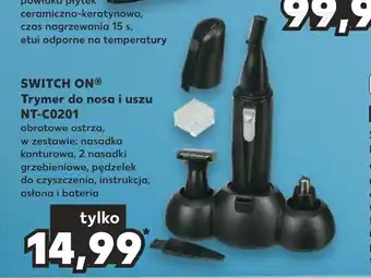 Kaufland SWITCH ON Trymer do nosa i uszu NT-C0201 oferta