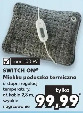 Kaufland SWITCH ON Miękka poduszka termiczna oferta