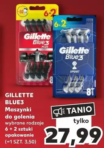 Kaufland GILLETTE BLUE3 Maszynki do golenia 6 + 2 sztuki oferta