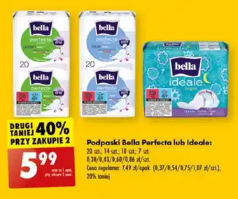 Biedronka Podpaski Bella Perfecta lub Ideale oferta