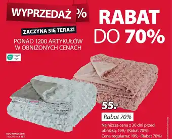JYSK KOC KONGSSPIR 140x200 cm oferta