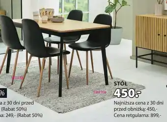 JYSK STOŁ oferta