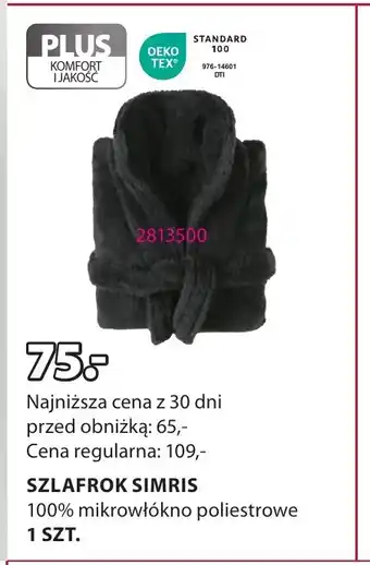JYSK SZLAFROK SIMRIS oferta