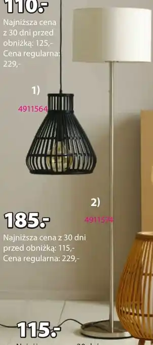 JYSK LAMPA PODŁOGOWA KRISTOF oferta