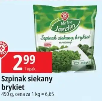 E.Leclerc Szpinak siekany brykiet 450g oferta