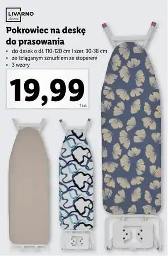 Lidl LIVARNO Pokrowiec na deskę do prasowania oferta