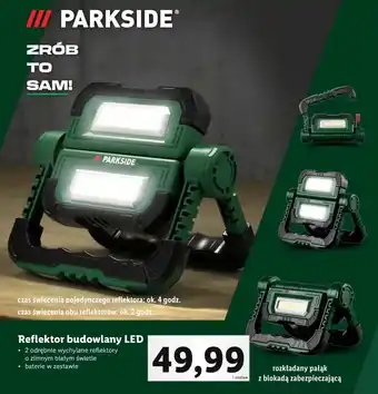 Lidl Reflektor budowlany LED oferta