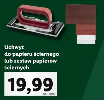 Lidl Uchwyt do papieru ściernego lub zestaw papierów ściernych oferta