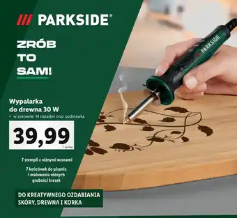 Lidl PARKSIDE Wypalarka do drewna 30 W oferta