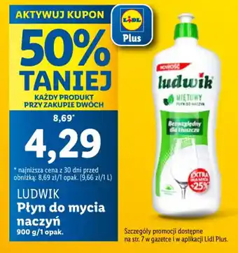 Lidl LUDWIK Płyn do mycia naczyń 900 g oferta