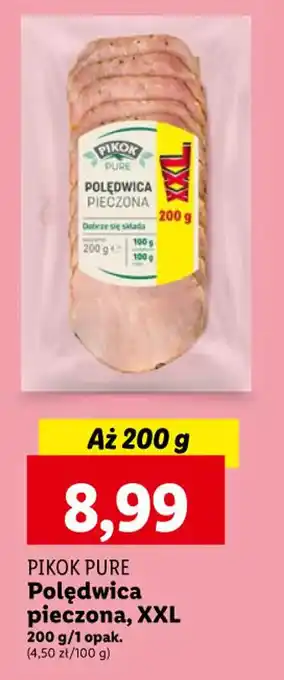 Lidl PIKOK PURE olędwica pieczona 200 g oferta