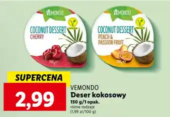 Lidl VEMONDO Deser kokosowy 150g oferta