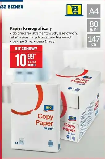 Makro Papier kserograficzny 1 ryza oferta