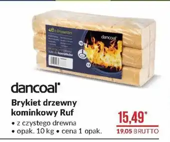 Makro Brykiet drzewny kominkowy Ruf oferta