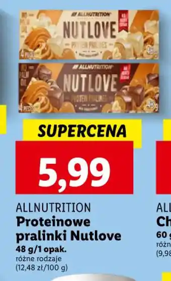 ALLNUTRITION Proteinowe pralinki Nutlove 48g