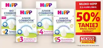Lidl MLEKO HIPP 2 3 4 LUB 5, 550 G oferta