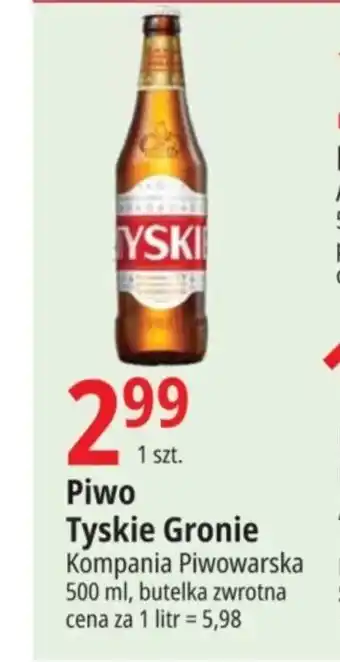 E.Leclerc Piwo Tyskie Gronie 500 ml oferta