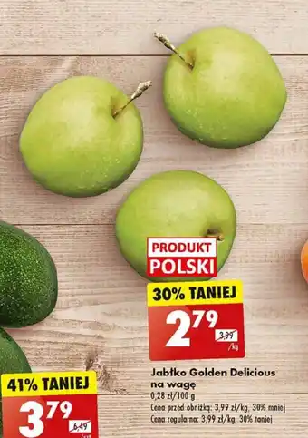 Biedronka Jablko Golden Delicious 1kg oferta