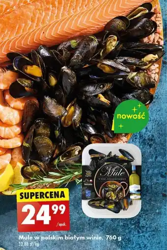 Biedronka Mule w polskim białym winie 760 g oferta