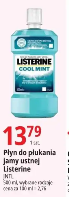 E.Leclerc Płyn do płukania jamy ustnej Listerine 500 ml oferta