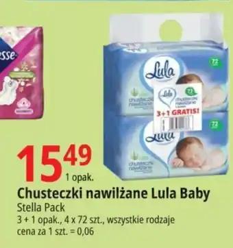 E.Leclerc Chusteczki nawilżane Lula Baby oferta