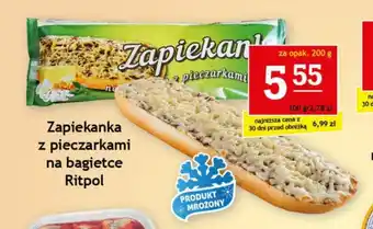 Gram Market Zapiekanka z pieczarkami na bagietce Ritpol 200 g oferta