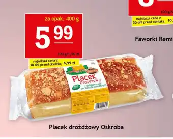 Gram Market Placek drożdżowy Oskroba 400 g oferta
