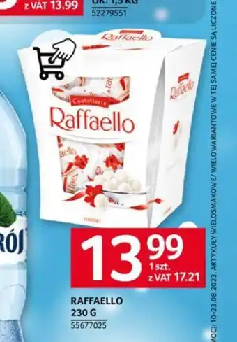 Selgros RAFFAELLO 230 G oferta