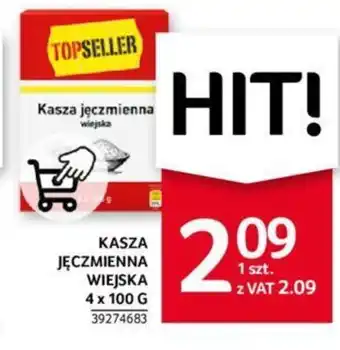 Selgros KASZA JĘCZMIENNA WIEJSKA 4 x 100 G oferta