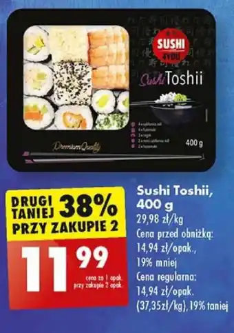 Biedronka Sushi Toshii 400g oferta