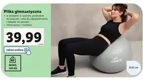 Lidl Piłka gimnastyczna online oferta