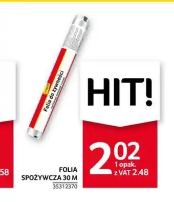 Selgros FOLIA SPOŻYWCZA 30 M oferta