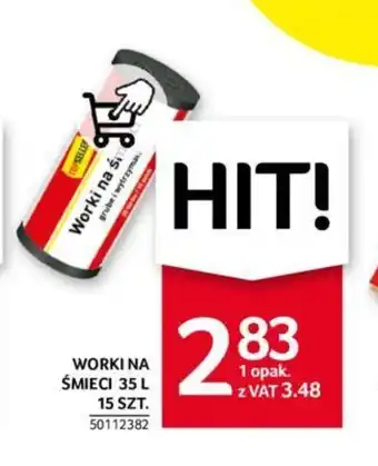 Selgros WORKI NA ŚMIECI 35 L oferta