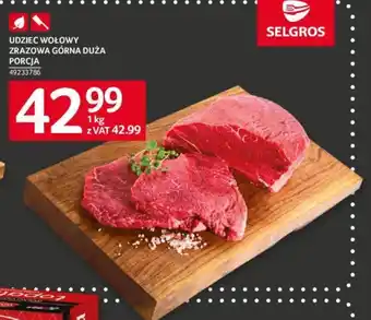 Selgros UDZIEC WOŁOWY ZRAZOWA GÓRNA DUŻA PORCJA 1kg oferta