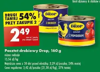 Pasztet drobiowy Drop, 160 g