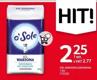 Selgros SÓL WARZONA JODOWANA 1 KG oferta