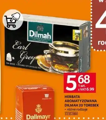 Selgros HERBATA AROMATYZOWANA DILMAH 20 TOREBEK oferta