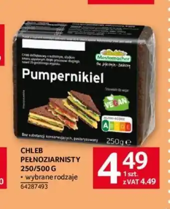 Selgros CHLEB PEŁNOZIARNISTY 250/500g oferta