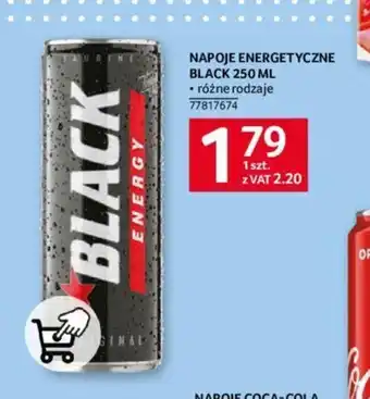 Selgros NAPOJE ENERGETYCZNE BLACK 250 ML oferta