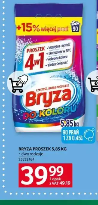 Selgros BRYZA PROSZEK 5,85 KG oferta