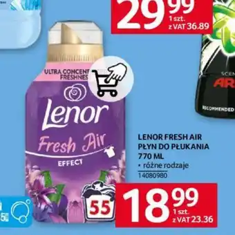 Selgros LENOR FRESH AIR PŁYN DO PŁUKANIA 770ml oferta