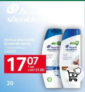 Selgros HEAD & SHOULDERS SZAMPON 400 ML oferta