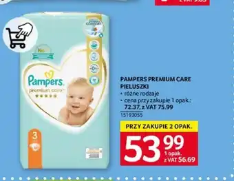 Selgros PAMPERS PREMIUM CARE PIELUSZKI oferta