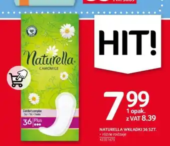 Selgros NATURELLA WKŁADKI 36 SZT. oferta