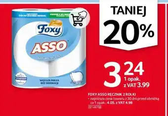 Selgros FOXY ASSO RĘCZNIK 2 ROLKI oferta
