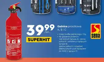 Biedronka SENA Gaśnica proszkowa A, B I C oferta