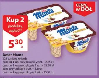 Auchan Deser Monte 125 g oferta